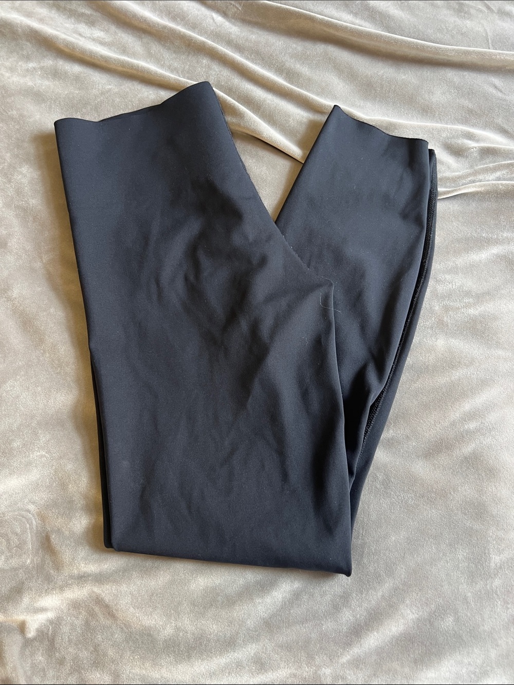 Good American Black Ponte Leggings